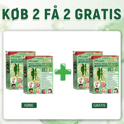 𝑫𝑶𝑻𝑨𝑳𝑬® NAD+ Moringa Berberine AMPK ⏰Support Nano Microneedle Patch 1 gang dagligt, synlige forandringer på 7 dage. Understøtter stofskifte, vægtkontrol, hjertesundhed, fedme, løs hud, diabetes, søvnapnø, ledproblemer m.m.